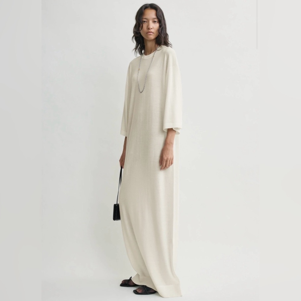 Toteme Cream Maxi Dress